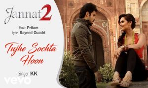 Tujhe Sochta Hoon Lyrics in Hindi