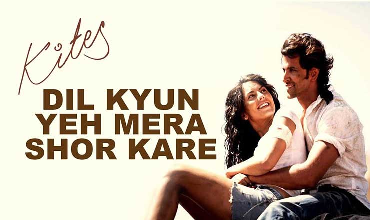 Dil Kyun yeh mera Lyrics in Hindi Kites