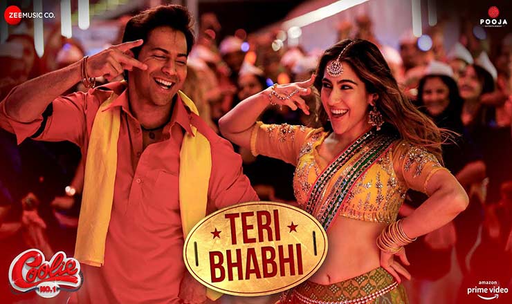 Teri Bhabhi Lyrics in Hindi Coolie No 1