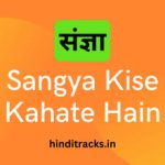 Sangya Kise Kahate Hain