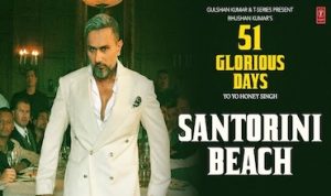 Santorini Beach Lyrics in Hindi