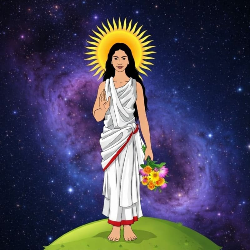 Sarna maa picture, Sarna Mata Picture