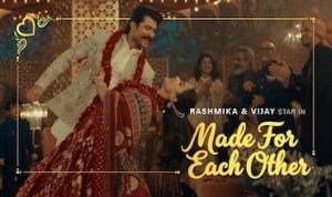 Made for each other lyrics in Hindi vijay and Rashmika